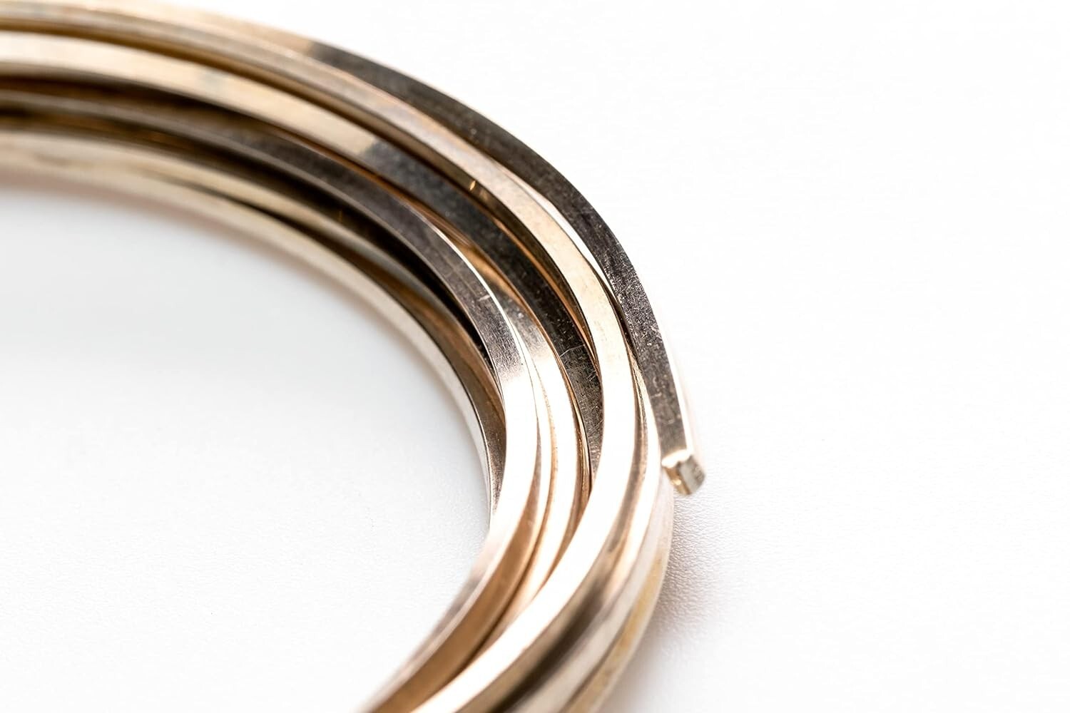 Durable 5FT Half Hard Sterling Silver Square Wire - 16 Gauge Crafting Solution