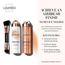 Load image into Gallery viewer, Radiant Medium Airbrush Foundation Starter Set - Primer &amp; Angled Brush Included