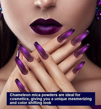 Load image into Gallery viewer, 40 Color Shifting Mica Powder Set - Holographic Pigments for Resin Artistry