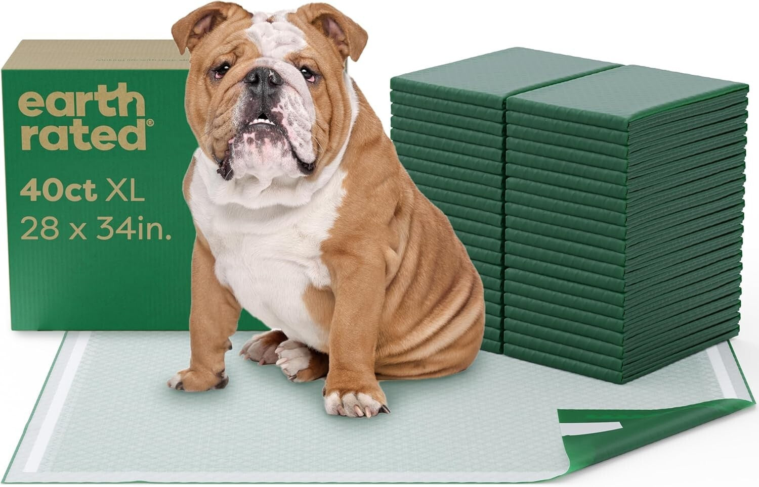 Odor-Blocking 3-in-1 Puppy Training Pads - Leak Proof & Fast Absorbency - 28x34