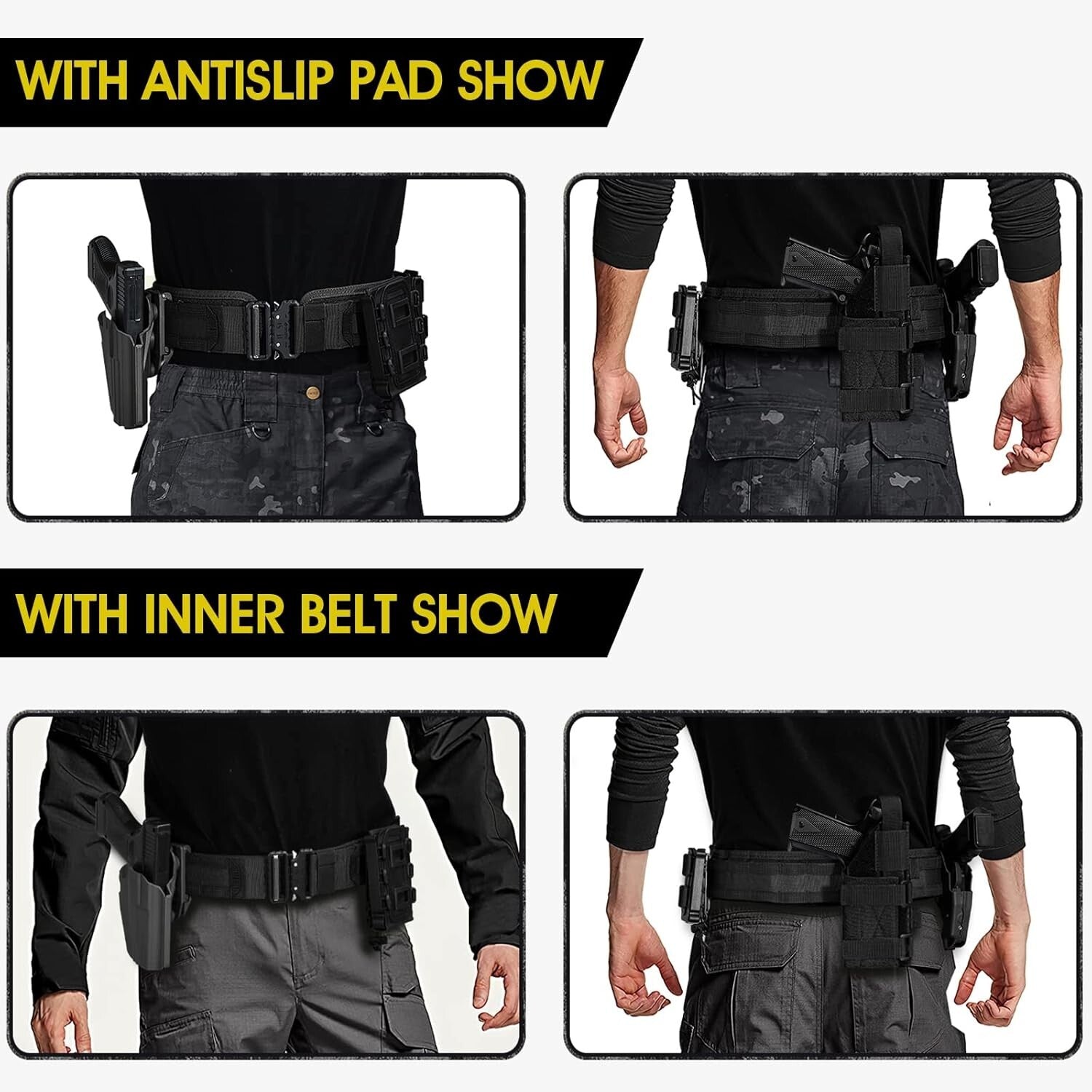 Adjustable Tactical Molle Combat Belt - Ultimate Gear Storage for Professionals