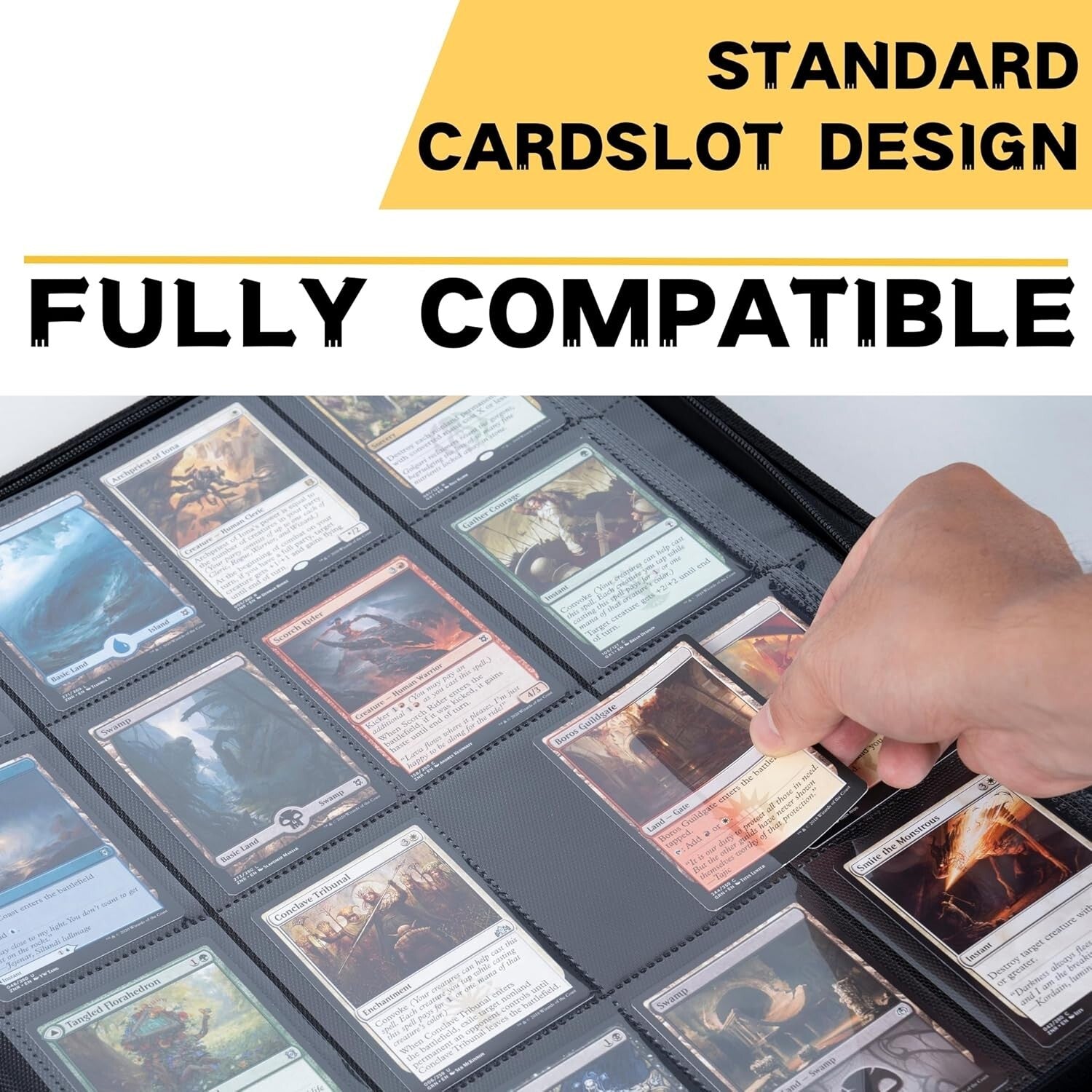 1000+ Pocket Waterproof Trading Card Binder - Perfect for MTG & Sports Cards