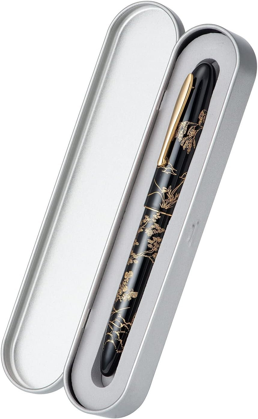 Artisan N23 Black Fountain Pen with Elegant Rabbit Totem - Quality Writing Tool