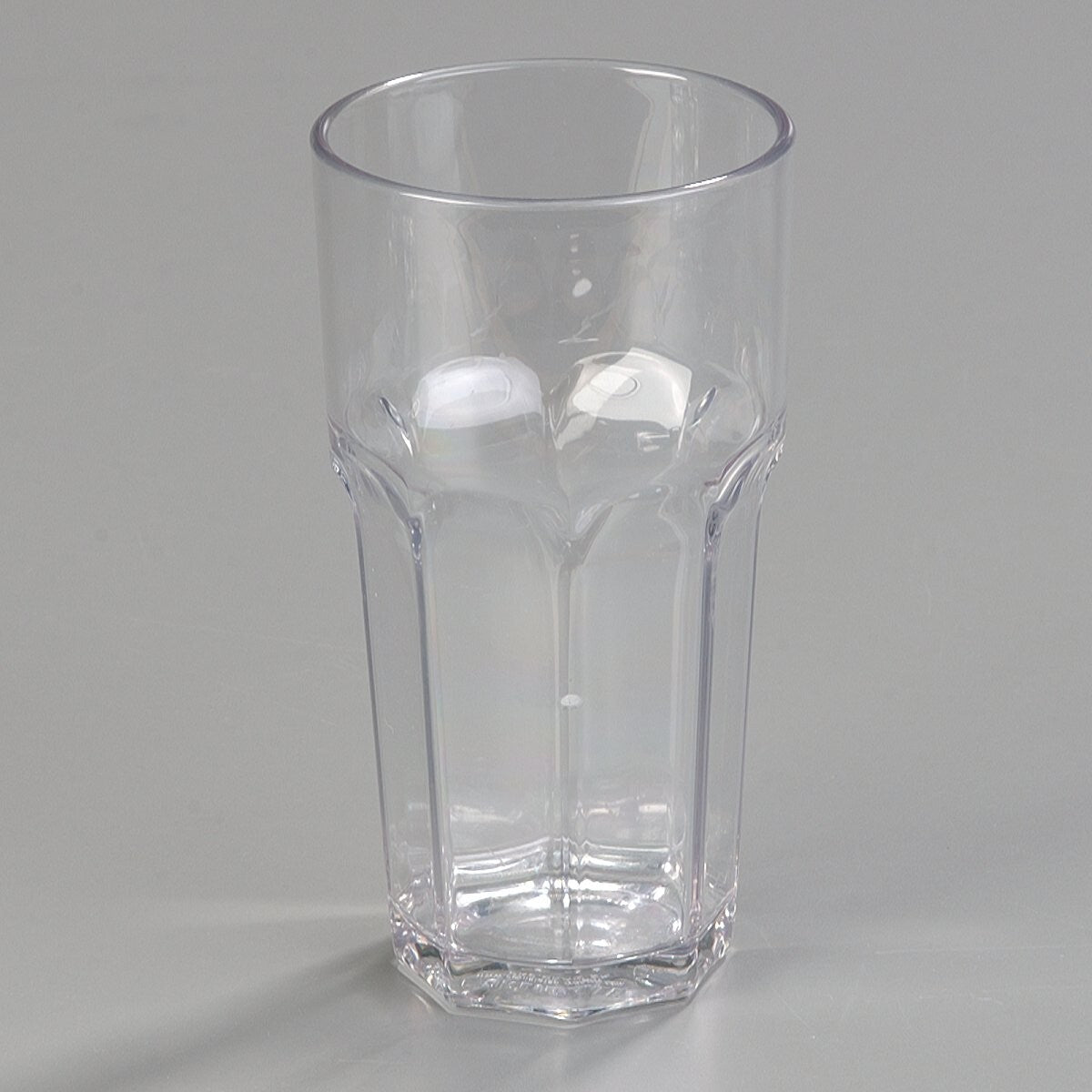 Multi-Use Clear Plastic Tumblers - 24 Pack of Louis 16-Ounce Tall Glasses