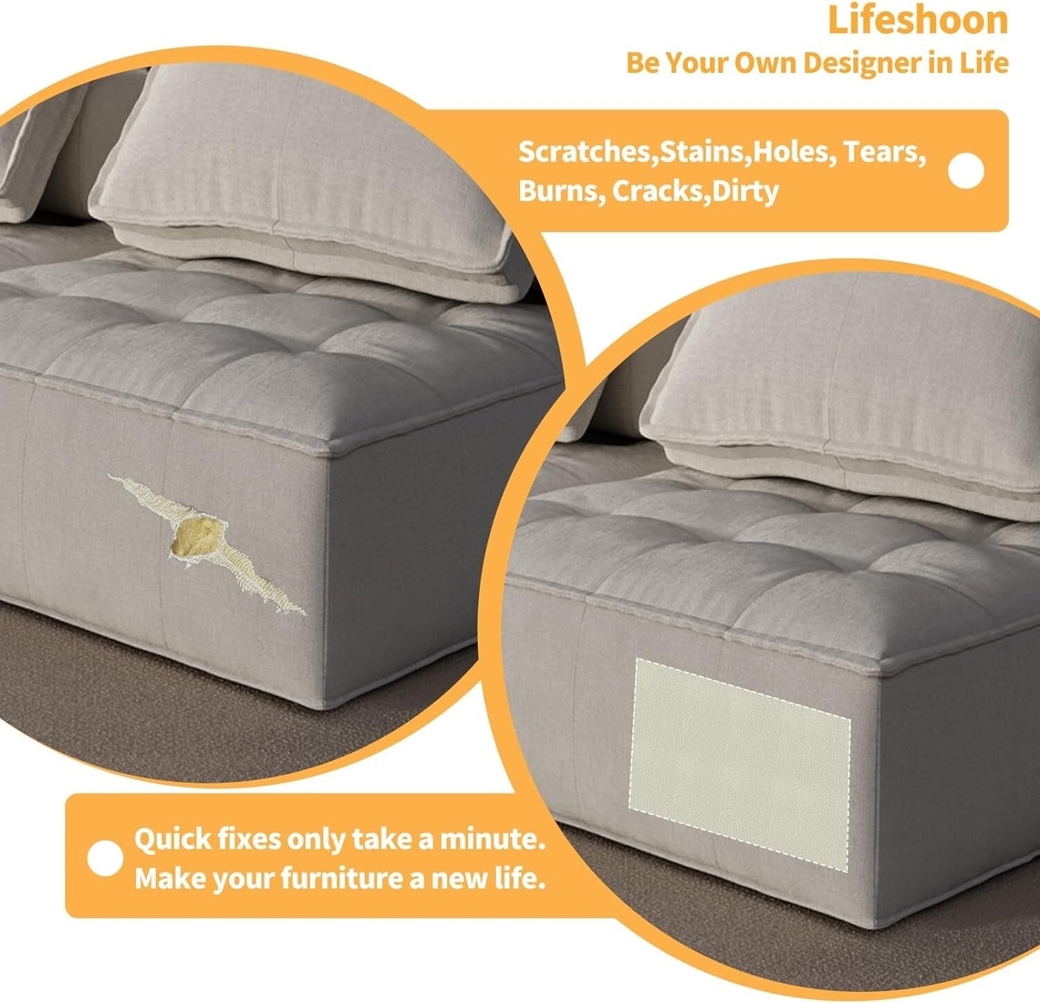 Cost-Effective Self-Adhesive Fabric Repair Patches - Quick Home Solutions