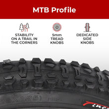 Load image into Gallery viewer, High-Quality 26 Inch Mountain &amp; Hybrid Tires with Inner Tubes - CE Certified