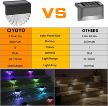 Load image into Gallery viewer, 8-Bright Solar Mood Lights for Decks and Garden - Waterproof &amp; Easy Install