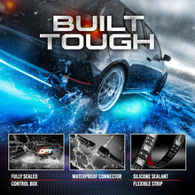 Load image into Gallery viewer, Transform Your Vehicle with Dual Control RGB LED Underbody Lights - Waterproof