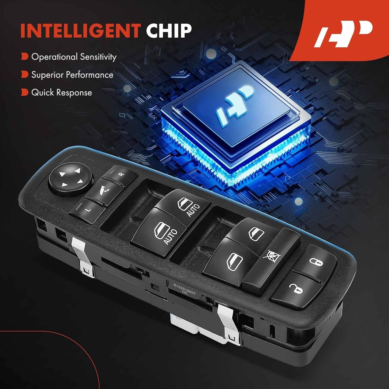 Replacement Power Window Switch for 2014-2018 SUVs - Easy Plug-in Installation