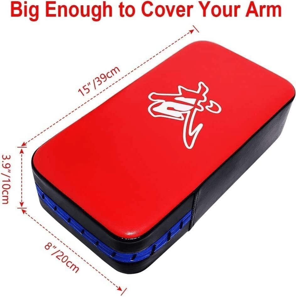 Lightweight Curved Kick Pad Set with Breathable Design for Martial Arts Training