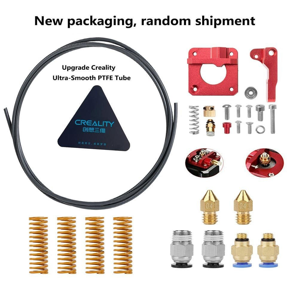 Precision 3D Printer Leveling Bundle: CR Touch, 1M PTFE Tubing & 0.4mm Nozzle