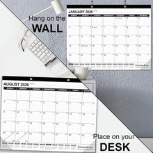 Load image into Gallery viewer, 2025-2026 Hanging Planner - Premium Paper with Durable Design for Home &amp; Office
