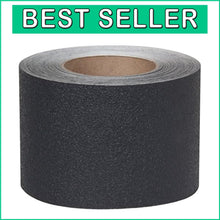 Load image into Gallery viewer, Heavy-Duty 4" X 12' Non-Skid Rubberized Tape for Safe Walkways and Floors