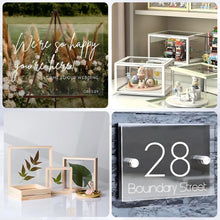 Load image into Gallery viewer, Durable 24x36" Clear Cast Acrylic Sheets - 1/8" Thick Plexiglass - 2 Pack
