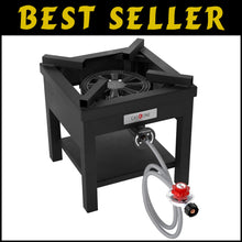Load image into Gallery viewer, Professional-Grade Propane Burner with 275,000 BTU for All Outdoor Cooking