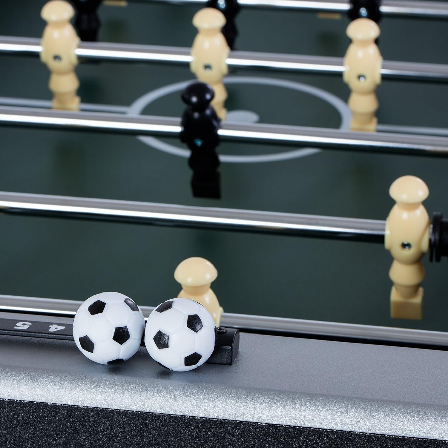 48-Inch Foosball Table with Chrome Player Rods for Game Rooms - Adult Friendly