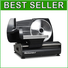 Load image into Gallery viewer, Ultimate 7.5” Electric Meat Slicer with Adjustable Thickness - Perfect for De...
