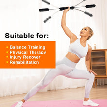Load image into Gallery viewer, Durable Chrome Elastic Fitness Bar for Strength Training &amp; Injury Recovery