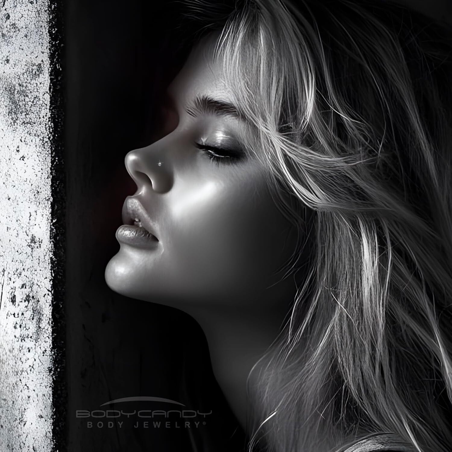 Elegant 14K Gold Nose Ring Studs with 1.5mm Diamond - 20 Gauge Piercing Jewelry