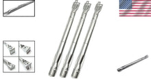 Load image into Gallery viewer, Durable 14"-19" Stainless Steel Gas Grill Burners - Easy to Install (Set of 3)