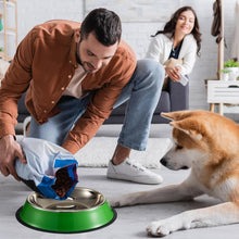 Load image into Gallery viewer, Durable 54oz Stainless Steel Dog Bowls with Non-Slip Silicone Base - 6 Colors
