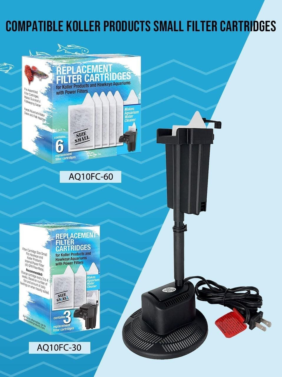 360-Degree View Fish Tank: AquaView 3-Gallon Aquarium with Colorful LED Lights