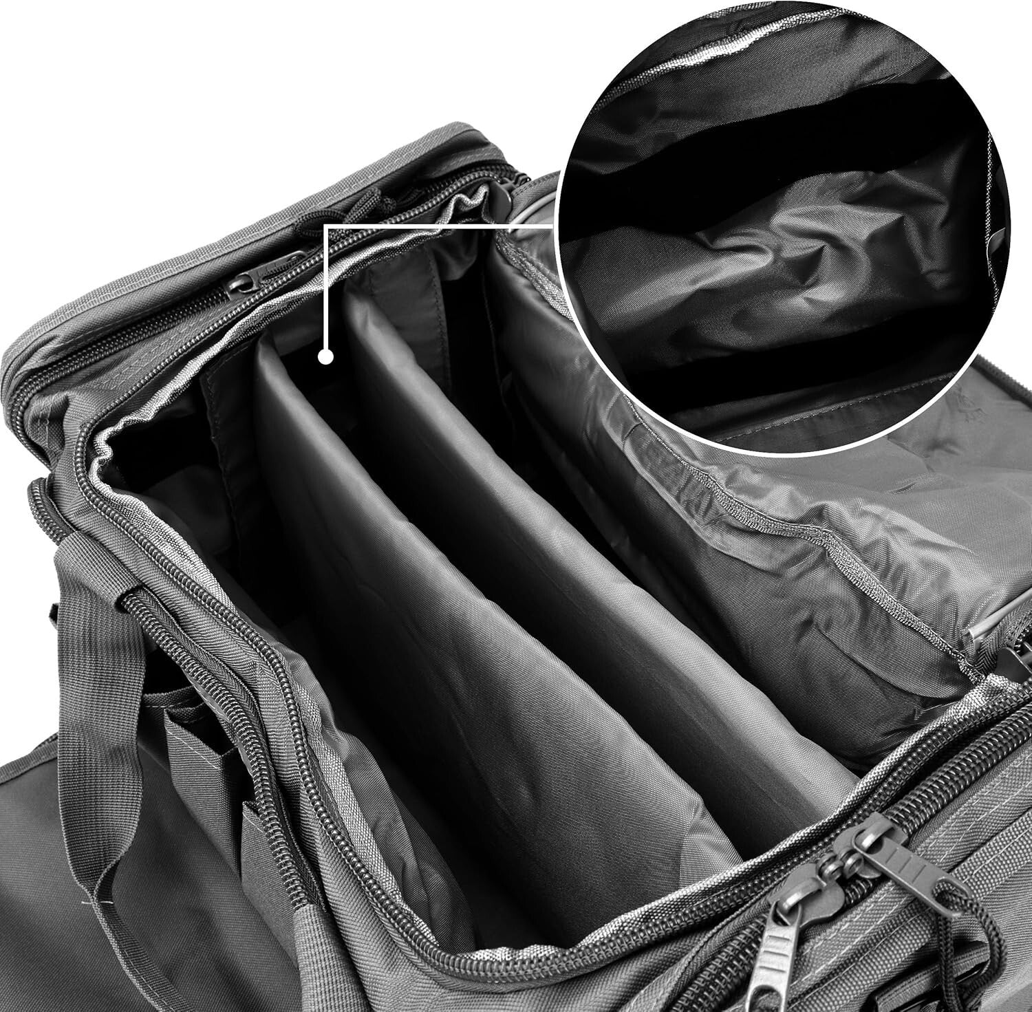 Weather-Resistant Tactical Bag for Shooting, Hunting, and Travel - 600D Nylon