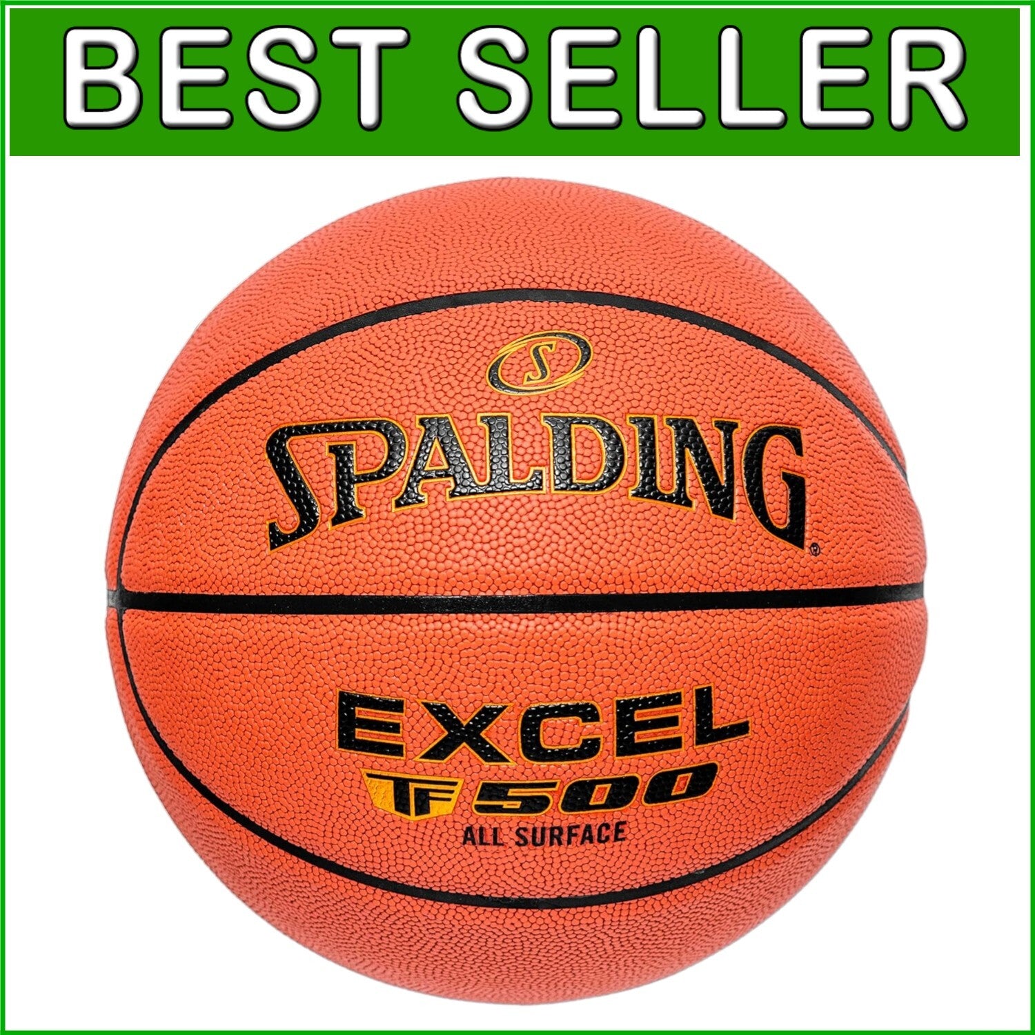 Game Ready TF-500 Composite Basketball - Lightweight, Stylish Brown Design