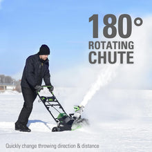 Load image into Gallery viewer, Ultimate 80V Cordless Snow Blower - 20” Brushless Motor, Lightweight at 33 lbs