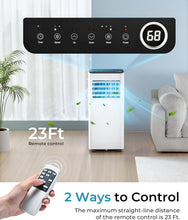 Load image into Gallery viewer, Quiet 8,000 BTU Portable AC with Remote Control - Cools 350 Sq.Ft Instantly