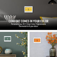Load image into Gallery viewer, Wi-Fi Programmable Touch Screen Thermostat - Custom Colors, Smart Response Tech
