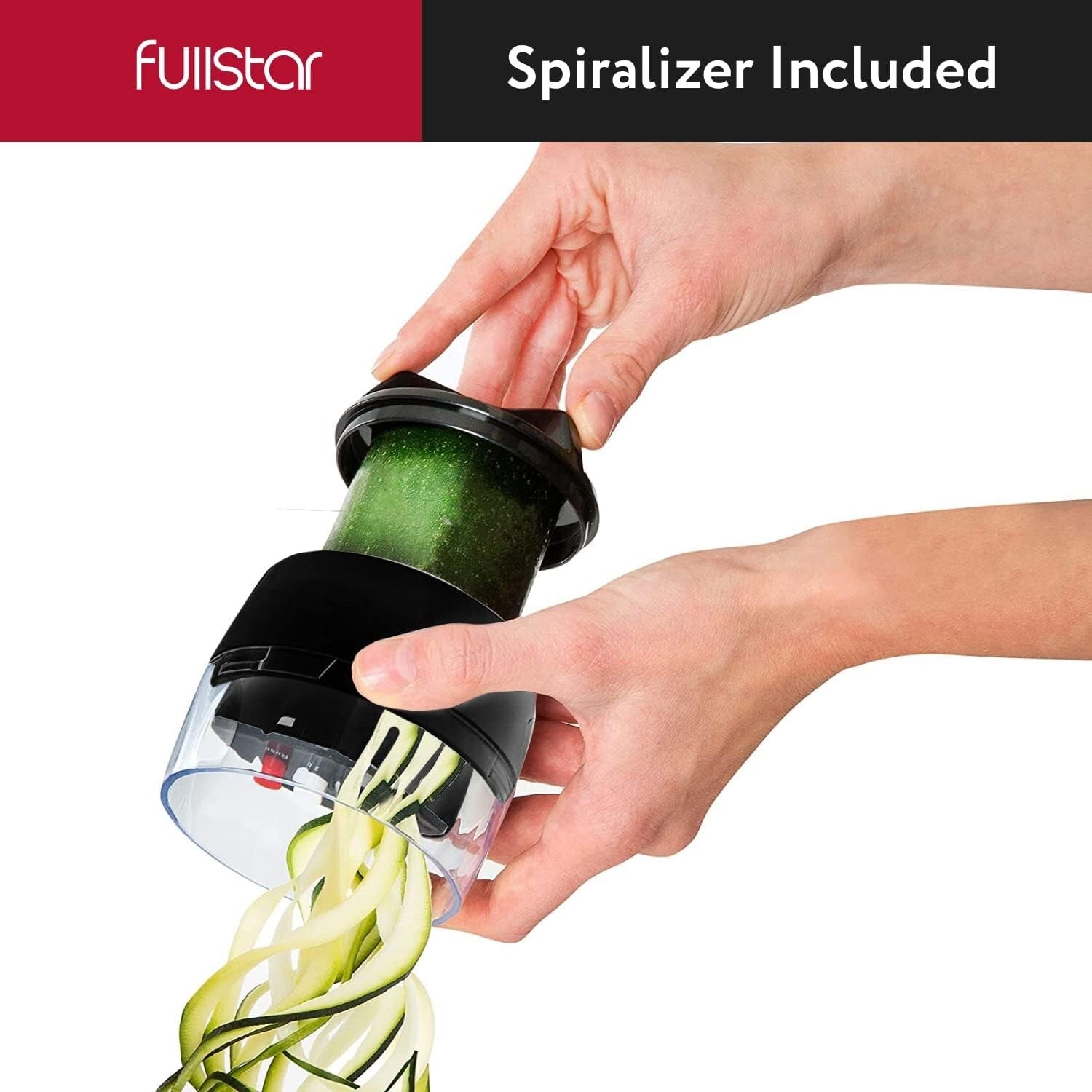 Ultimate 6-in-1 Vegetable Chopper and Mandoline Slicer with Bonus Spiralizer