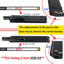 Load image into Gallery viewer, Premium Cast Iron Burner Set for BBQ Grills - 15.75" Length, Mesquite Flavor