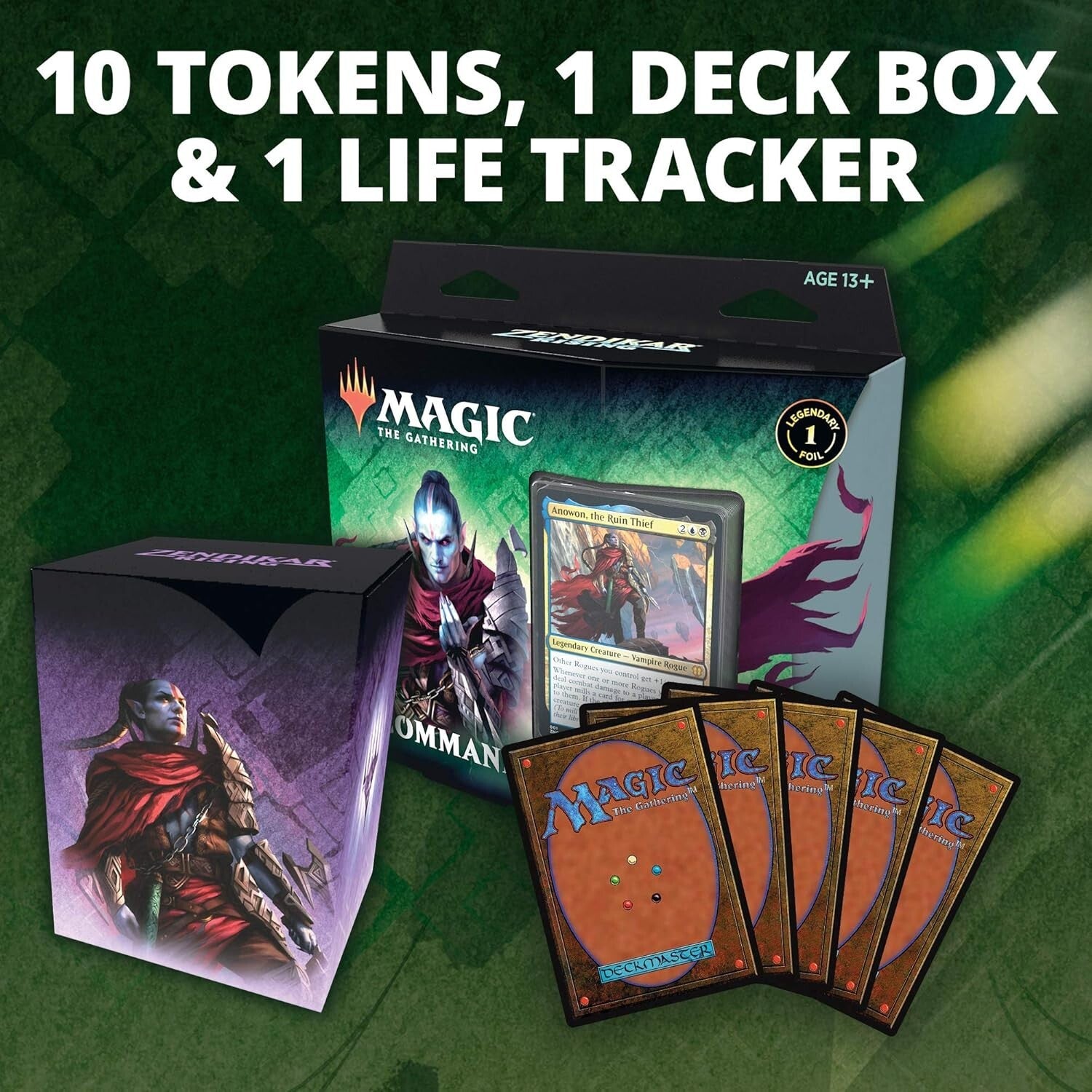 Zendikar Rising Commander Deck - Sneak Attack: Perfect for Multiplayer Battles