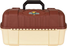 Load image into Gallery viewer, Portable All-Weather Fishing Tackle Box with 7 Fold-Out Trays &amp; 61 Compartments