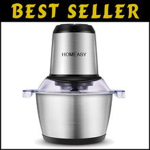 Load image into Gallery viewer, Stainless Steel 2L Meat Blender - 350W Electric Grinder with Easy Clean Features