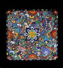 Load image into Gallery viewer, Beautiful Handcrafted Mexican Ceramic Tile - Ideal for Murals &amp; Accent Pieces