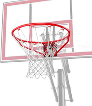 Load image into Gallery viewer, Slam Jam Red Basketball Rim - Ultra-Smooth Breakaway Action for Outdoor Play