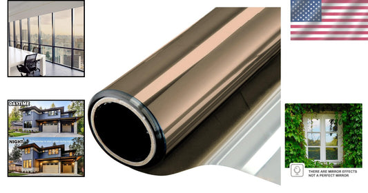 High Quality 6 Mil Daytime Privacy Window Tint - Static Cling, Heat Control