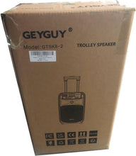 Load image into Gallery viewer, Versatile Bluetooth PA Speaker System with Wireless Mic for Outdoor Performances