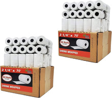 Load image into Gallery viewer, High-Quality Thermal Paper Rolls 2 1/4 x 70 for Clover &amp; Verifone Systems