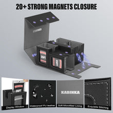 Load image into Gallery viewer, Lightweight MTG Deck Box - 5 in 1 Premium Storage for Trading Cards &amp; More