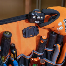 Load image into Gallery viewer, Tradesman Pro Tool Backpack with Molded Bottom, 27 Pockets &amp; Headlamp Bracket