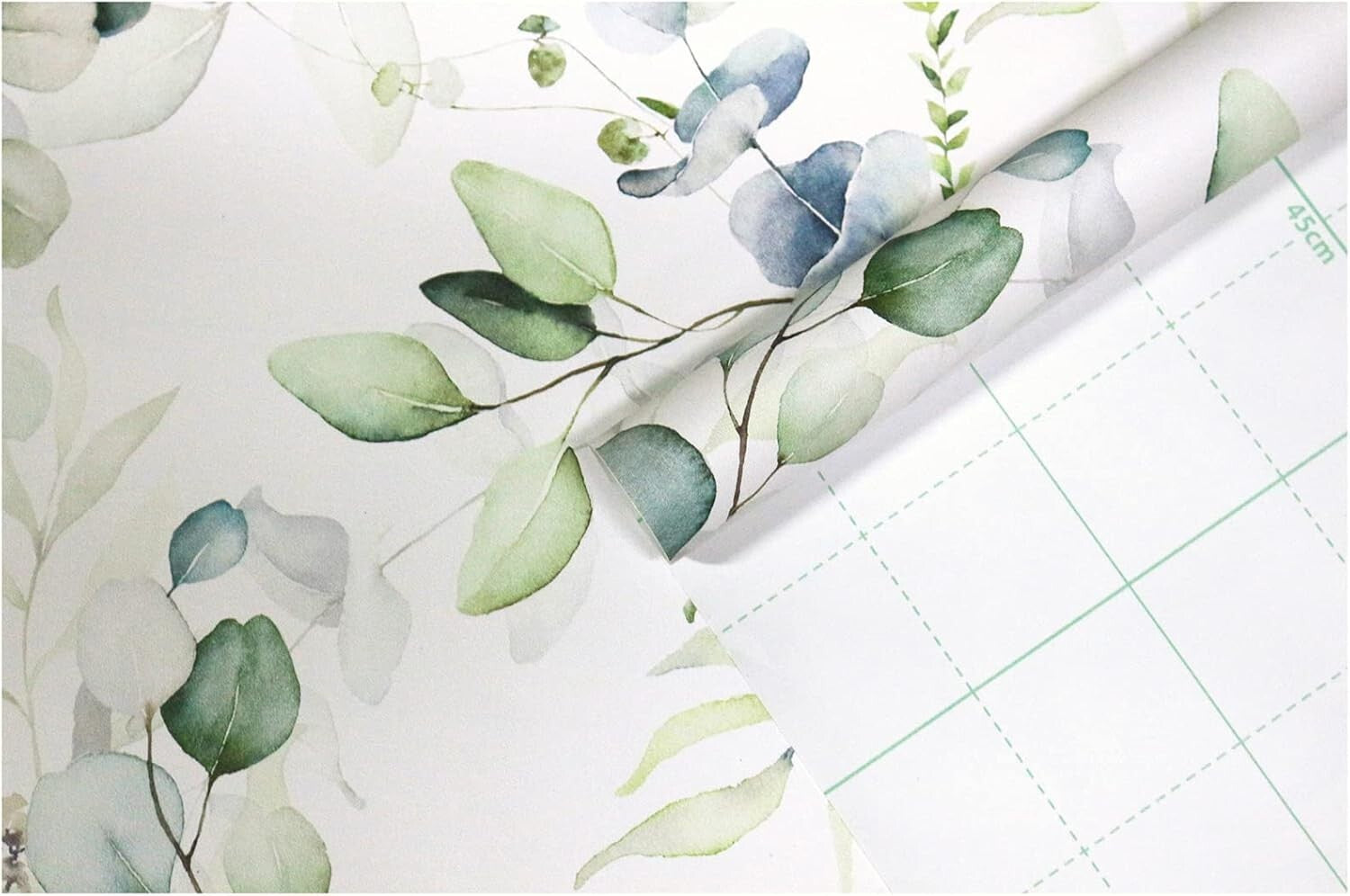Transform Your Space with Eucalyptus Floral Peel and Stick Wallpaper 48.5 sq ft