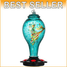 Load image into Gallery viewer, Large Capacity Hummingbird Feeder with Built-In Ant Moat - Perfect Garden Decor