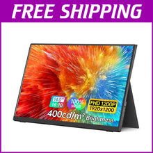 Load image into Gallery viewer, 14 Inch HDR Portable Monitor with Smart Cover - Ideal for Gaming &amp; Work