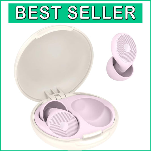 45dB Noise Cancelling Ear Plugs - Reusable Soft Earplugs for Sleeping & Concerts