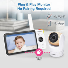 Load image into Gallery viewer, Baby Monitor with 7" Screen, Pan &amp; Tilt Cameras, 1000ft Range - Ultimate Safety