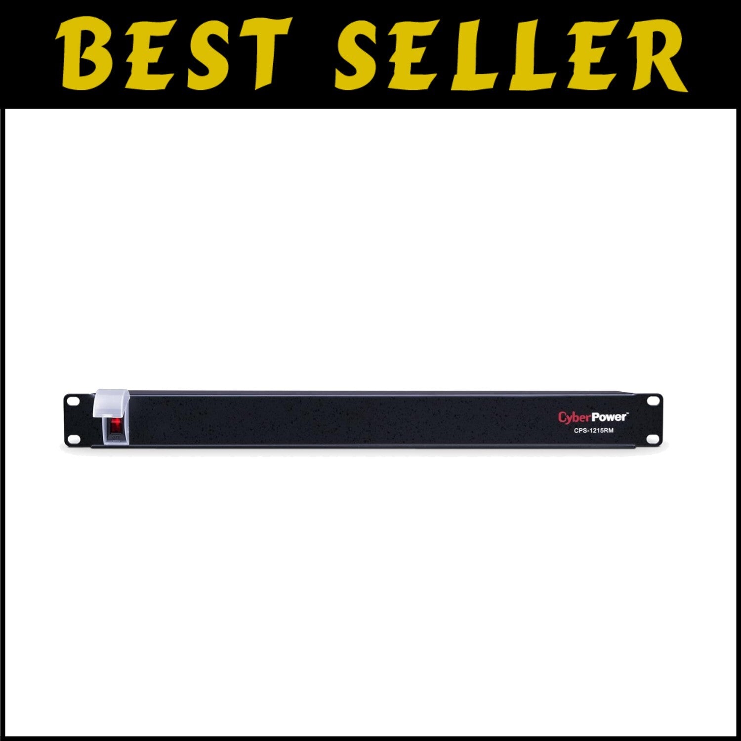 Versatile 1U Rackmount Power Distribution Unit - 10 Outlets, 15A, 15ft Cord