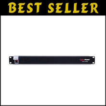 Load image into Gallery viewer, Versatile 1U Rackmount Power Distribution Unit - 10 Outlets, 15A, 15ft Cord
